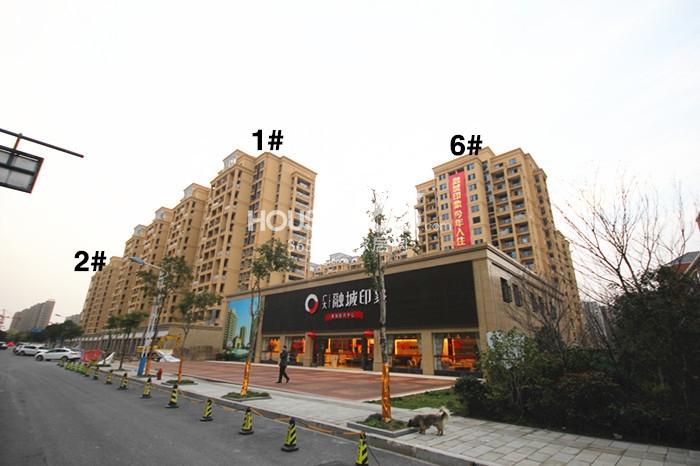 广大融城印象1、2、6号楼施工进度 2015.3摄
