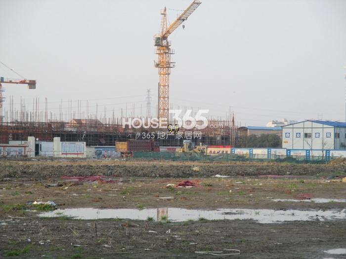 嘉丰万悦城项目9号楼施工进程（2015.3）