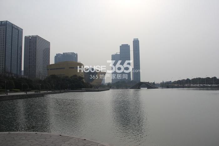 2015年3月杭州印项目周边的湖