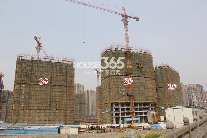 2015年3月底龙湖春江郦城项目实景--1-3号楼