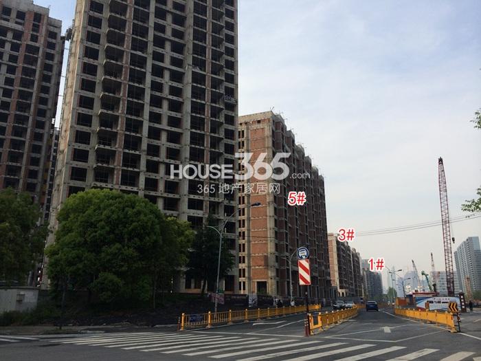 2015年5月滨江钱塘印象项目实景--1、3、5号楼