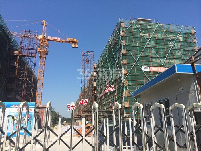 朗诗花漫里项目3、4、5号楼施工进程图（2015.7）