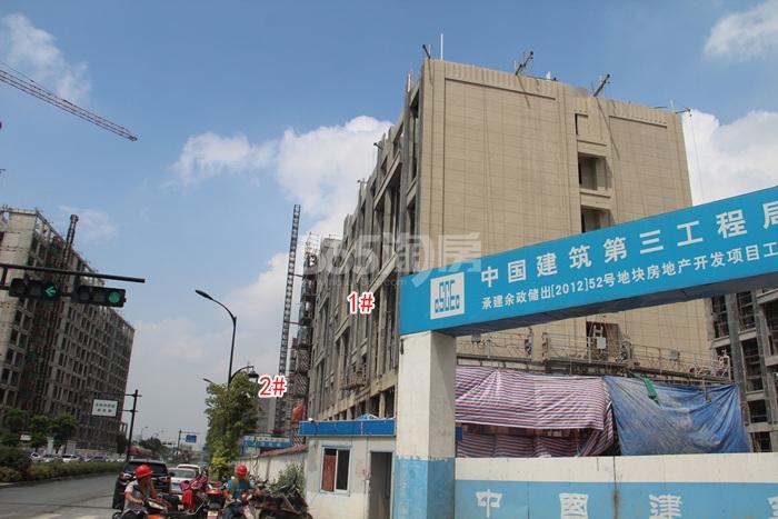 富力西溪悦居项目1、2号楼施工进程图（2015.8）