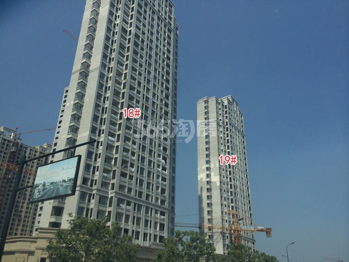 2015年8月恒基旭辉府项目实景--18、19号楼
