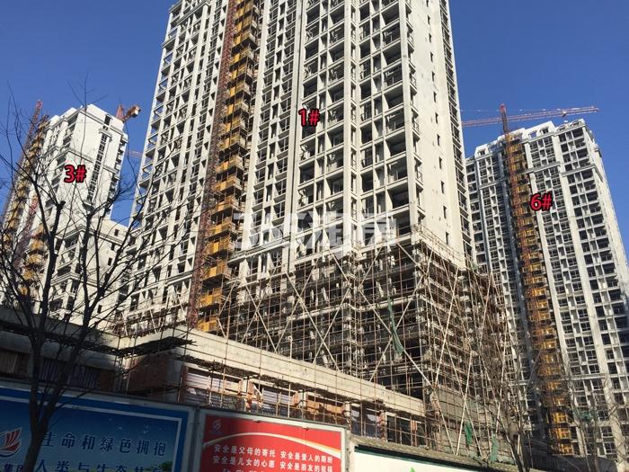 2016年1月广宇锦绣桃源项目实景--1、3、6号楼