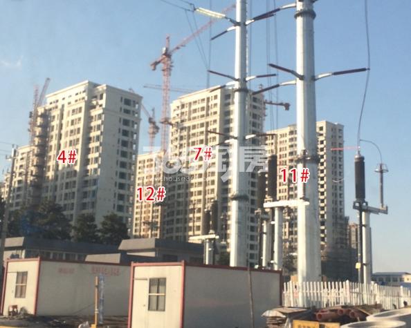 2016年1月杭钢尚堂府实景--4、7、11、12号楼