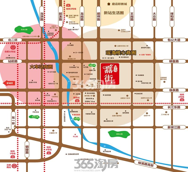 皇马馫街交通图