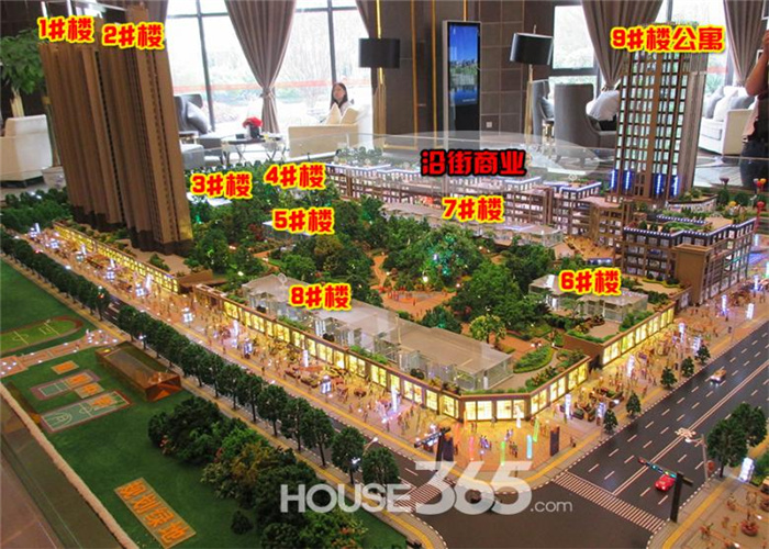 金科天籁城沙盘图